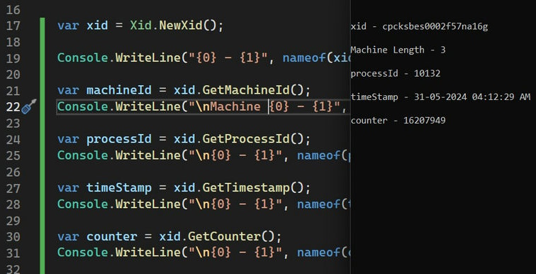 Components of the Xid